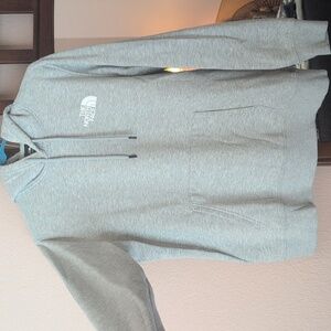 The North Face Women's Light Gray Hoodie